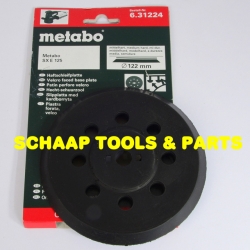 Schuurmachine steunschijf met klithechting SXE125 | 631224